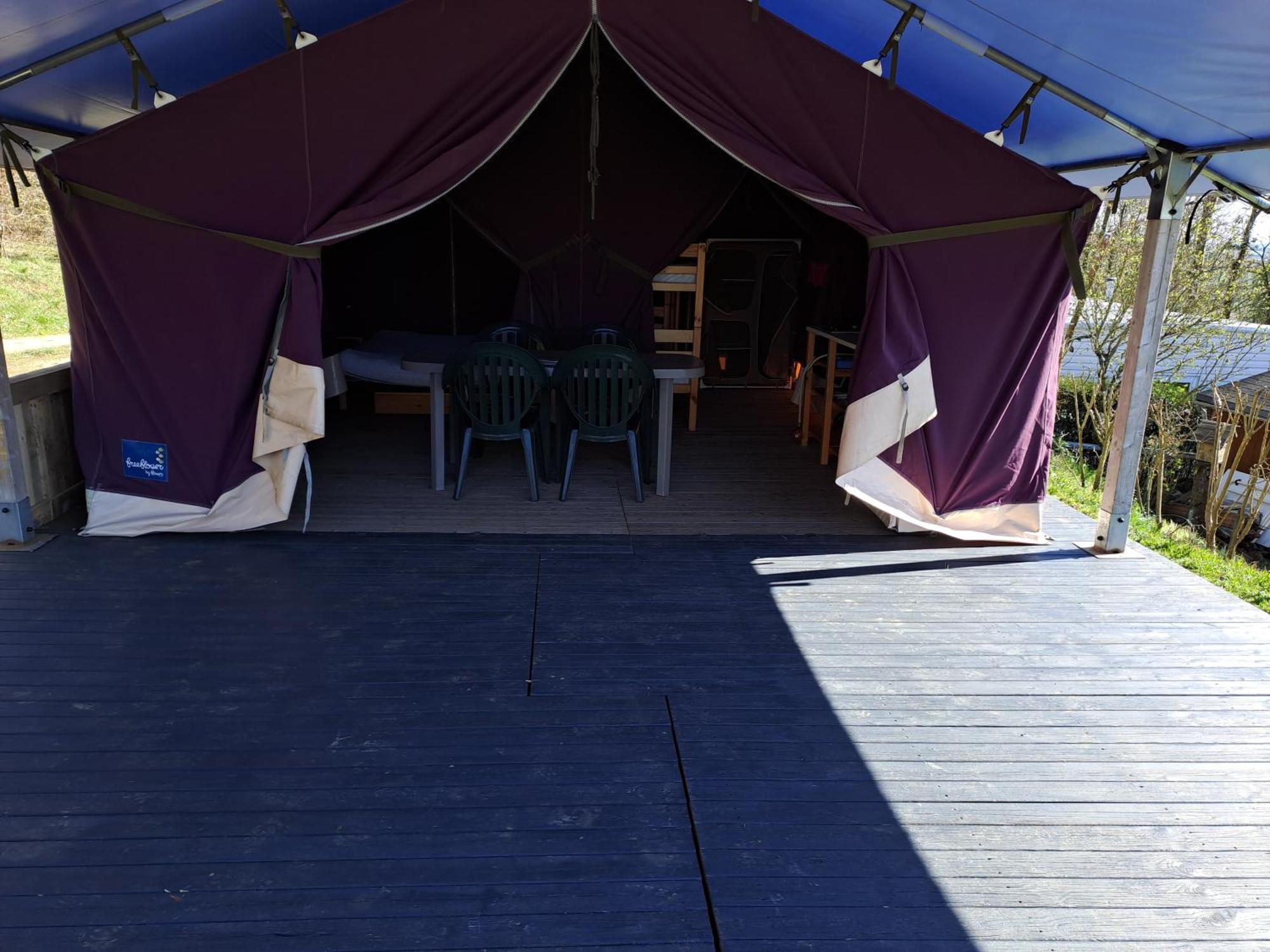 Camping Le Bois Jahan Brunelles Exterior foto